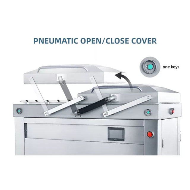 Double Chamber Vacuum Packaging Machine with Pneumatic DZQ-850/2SE