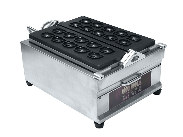 Interchangeble Waffle Maker with 2 Molds FWB-EFC01