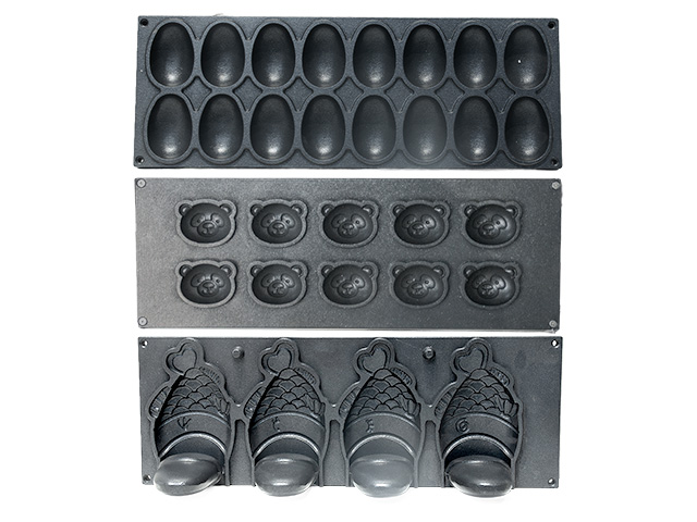 Interchangeble Waffle Maker with 2 Molds FWB-EFC01
