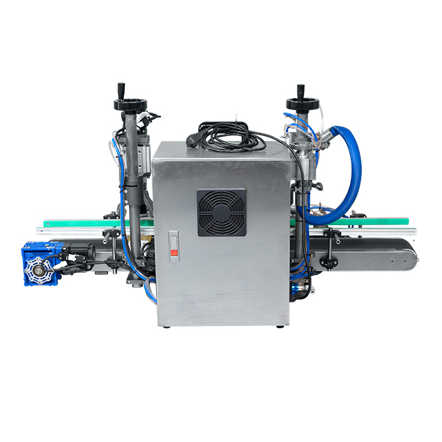 Desktop Liquid Paste Filling Capping Machine with Conveyor GTZ-3000CS