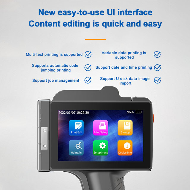 Handheld Inkjet Printer IP100