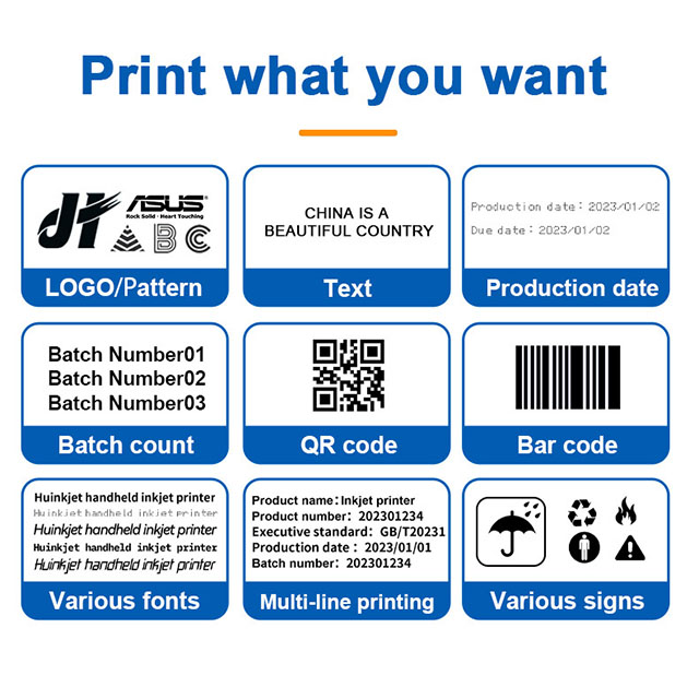 Handheld Inkjet Printer IP102