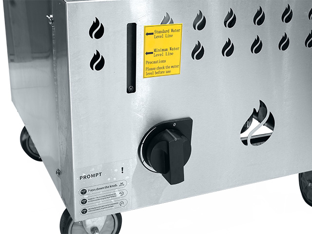 Gas Cooker & Rice Steaming Cart RSC-GED12