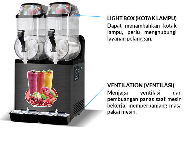 Mesin Slush SLM-SM212